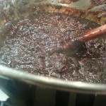 End result in the pan.