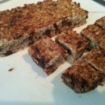 Sugar free date & banana flapjack